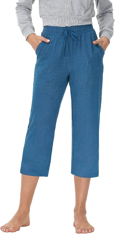 Middle Blue - Capris