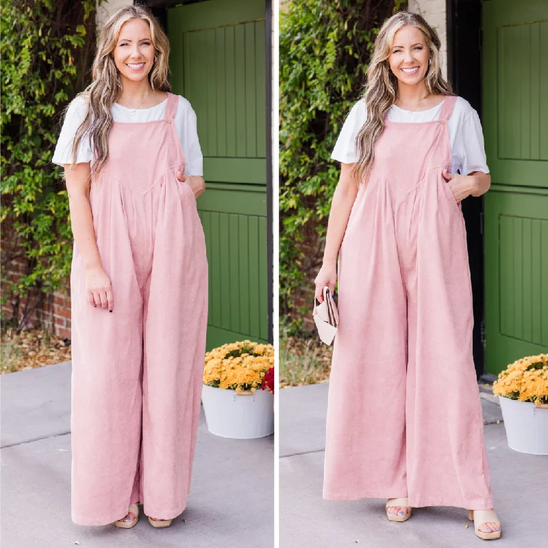 Journey Of Love Jumpsuit, Powder Pink