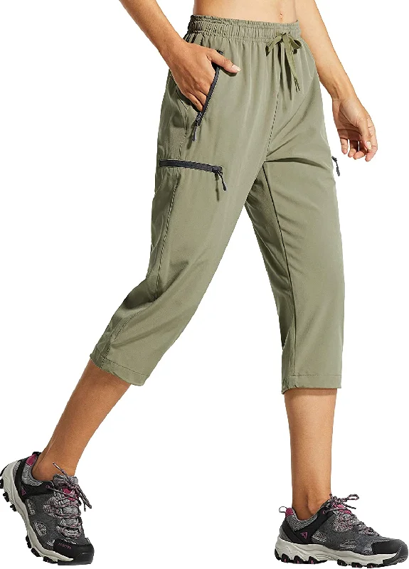 02-capri Pants-silver Sage