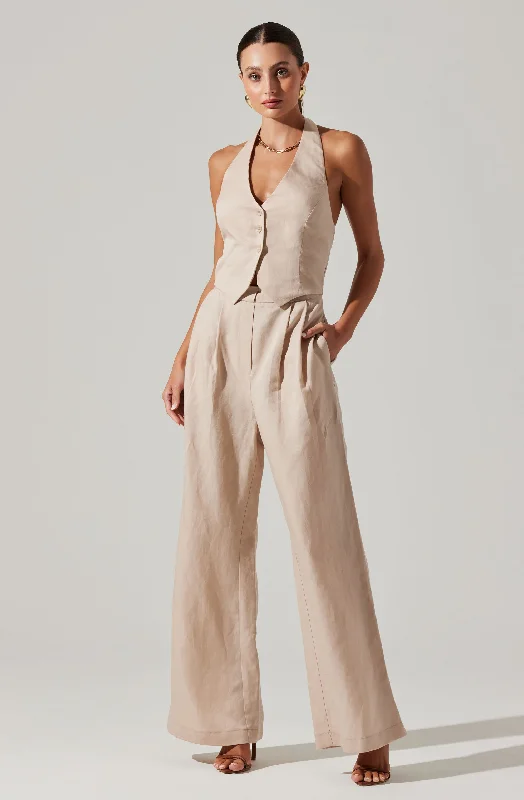 Tatum Halter Neck Jumpsuit