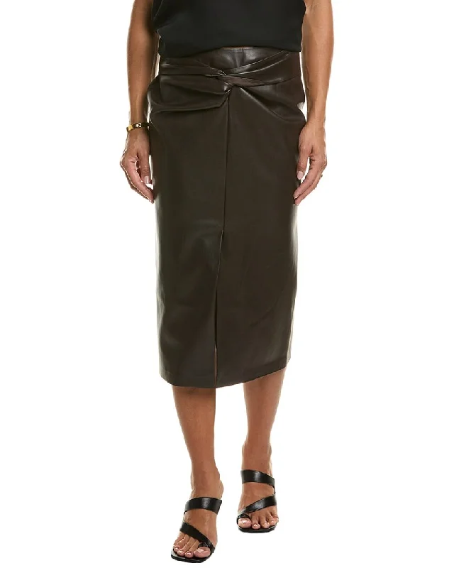 Elie Tahari Twisted Front Skirt