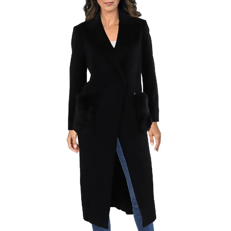 Kobi Halperin Womens Channing Wool Maxi Overcoat