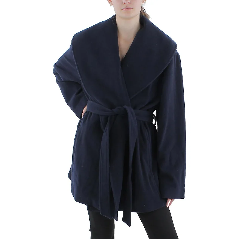 Polo Ralph Lauren Womens Lightweight Warm Wrap Coat