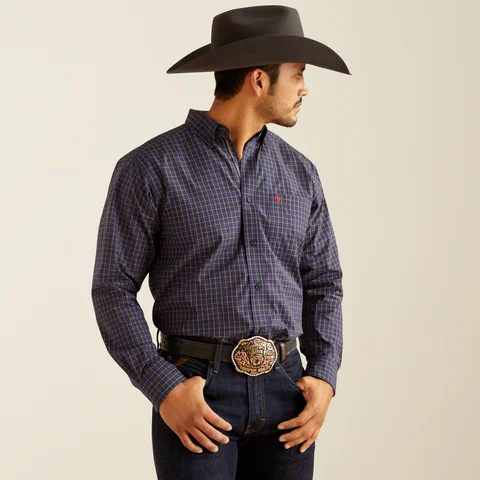 Men's Pro Series Stewart Classic Fit Shirt - Navy Blue