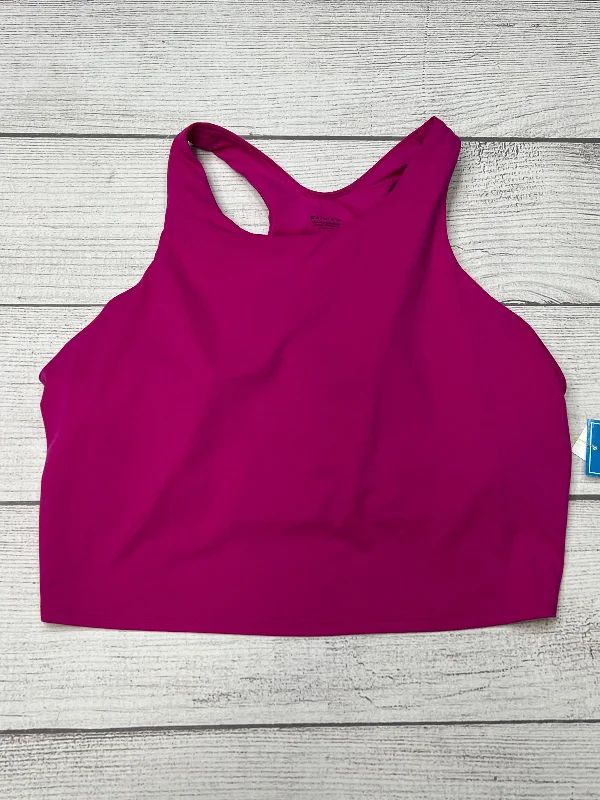 Athletic Tank Top By Athleta In Pink, Size: 2x