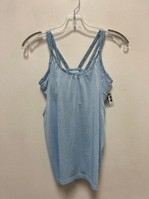 Athletic Tank Top By Forever 21 In Blue, Size: S