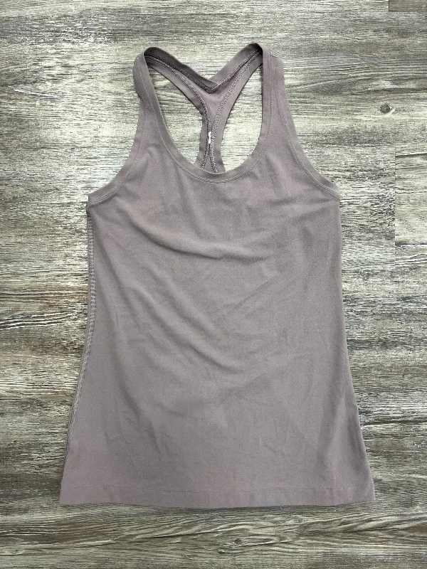 Athletic Tank Top By Lululemon In Purple, Size: M