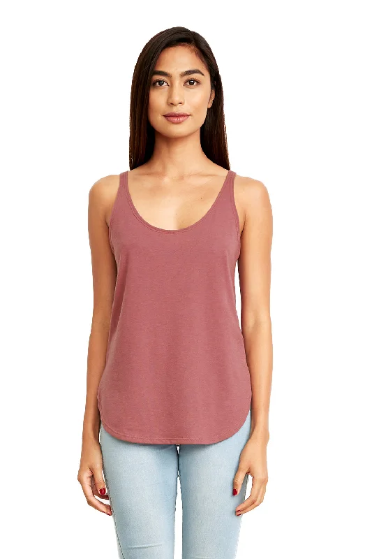 Next Level Womens Festival Tank Top - Smoked Paprika Red