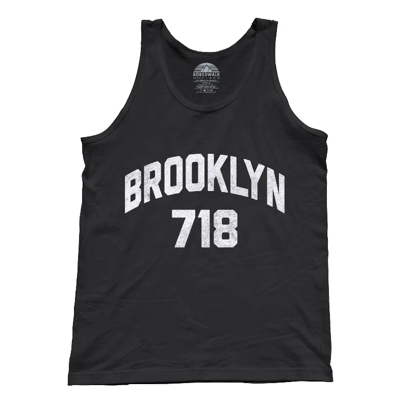 Unisex Brooklyn 718 Area Code Tank Top