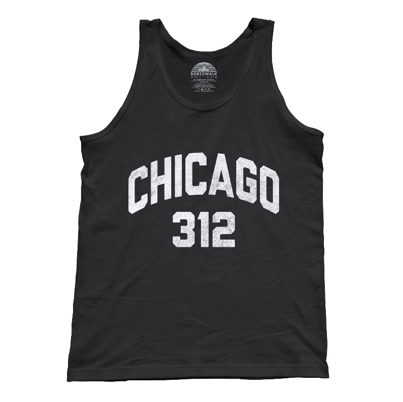 Unisex Chicago 312 Area Code Tank Top