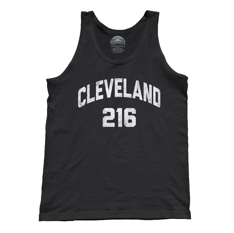 Unisex Cleveland 216 Area Code Tank Top