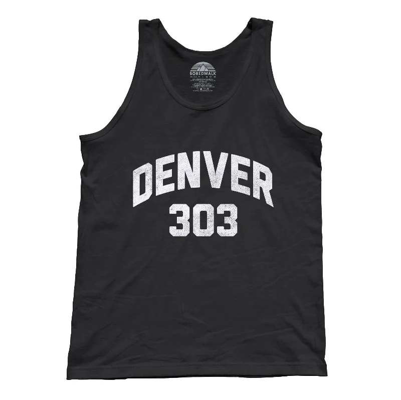 Unisex Denver 303 Area Code Tank Top