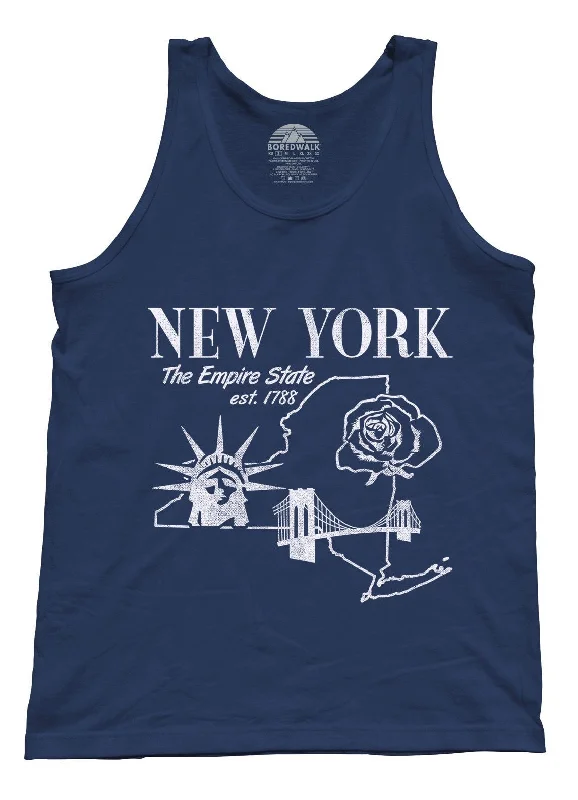 Unisex Retro New York Tank Top Vintage State Pride