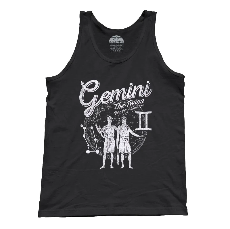 Unisex Vintage Gemini Tank Top