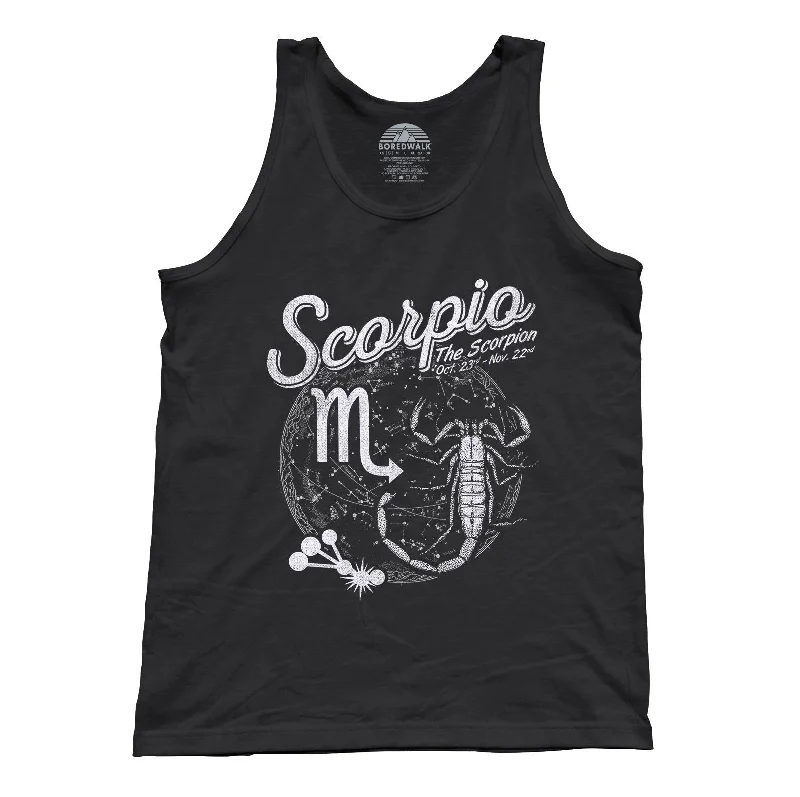 Unisex Vintage Scorpio Tank Top