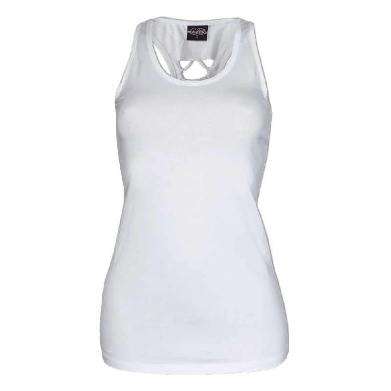 Urban Classics "Cutted" Girly Tank Top (white)