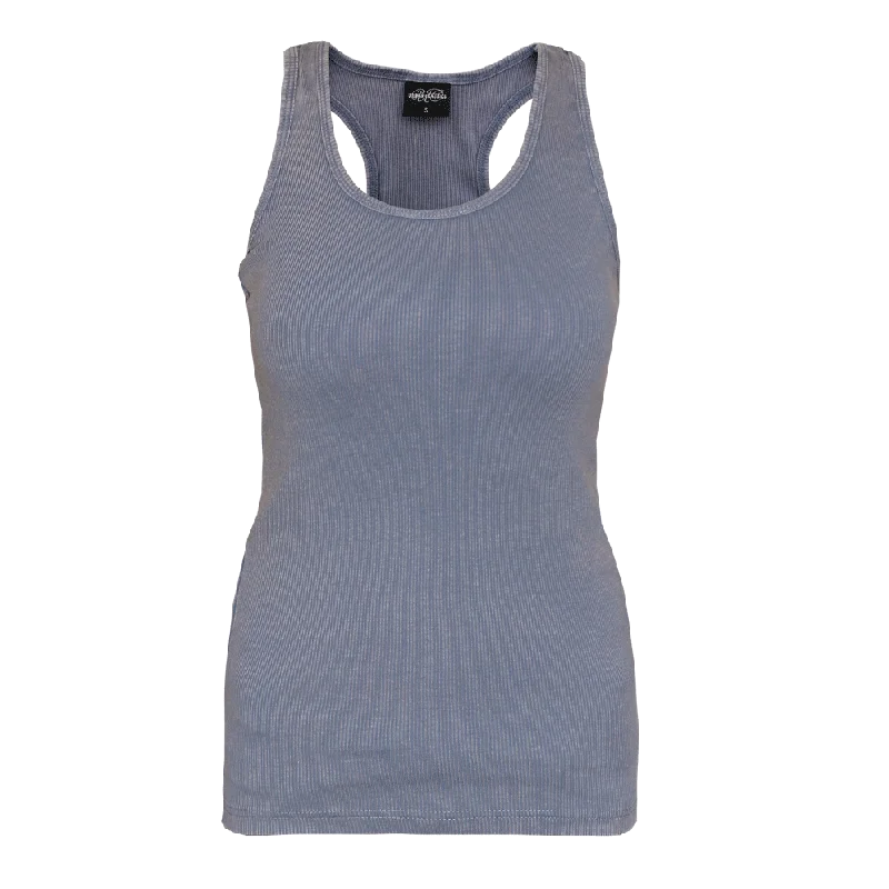 Urban Classics "Faded" Girly Tank Top (denimblue)