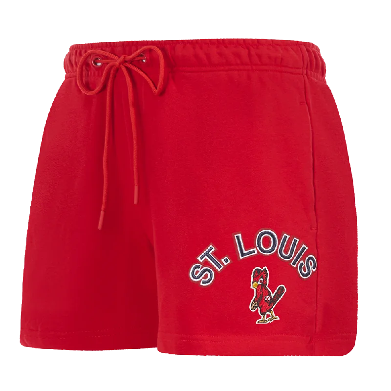 MLB ST. LOUIS CARDINALS CLASSIC WOMEN'S SHORT (RED)