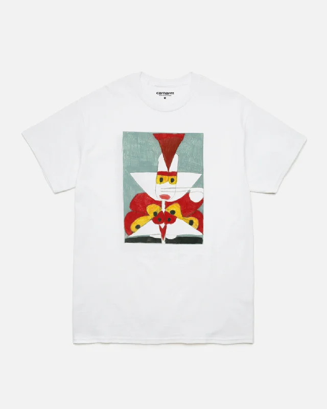 Anthony Coleman Butterfly Clown T-shirt - White