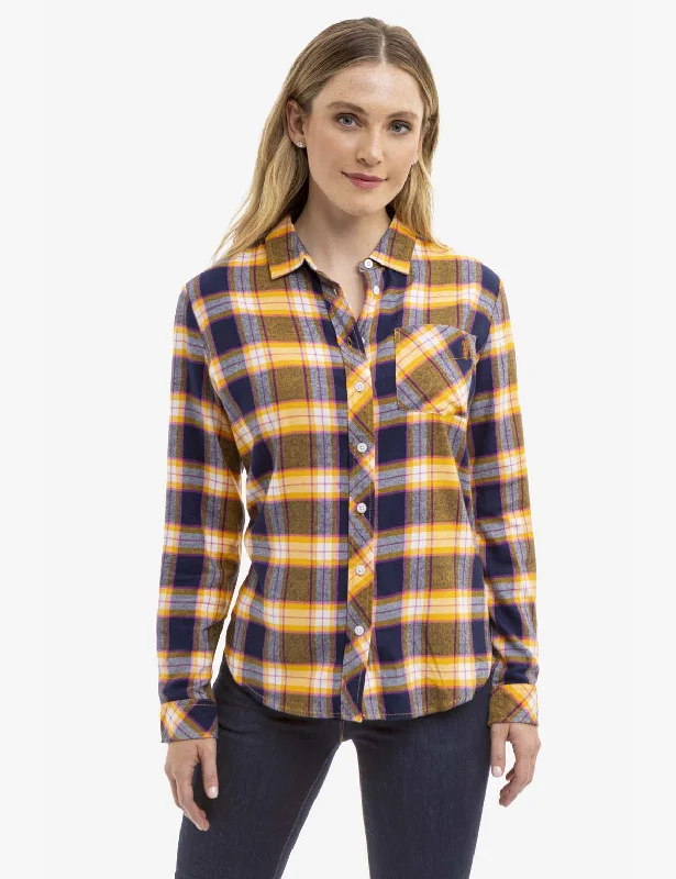 FLANNEL PLAID LONG SLEEVE SHIRT