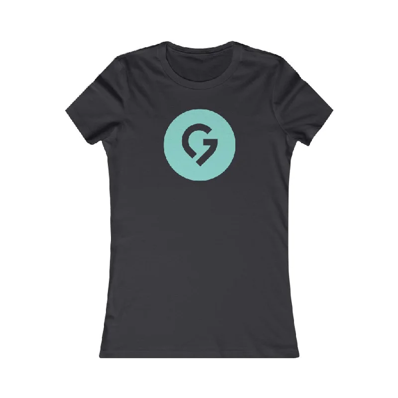 Grace Chapel Women's Tee | Pearl Aqua Logo