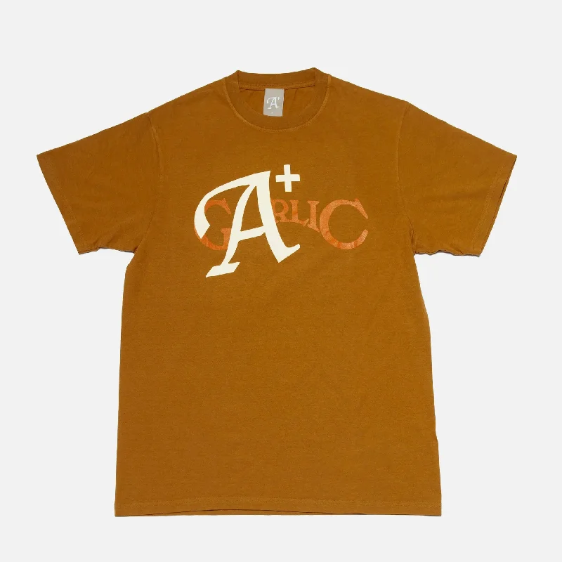 A+ Garlic T-shirt - Ice Coffee