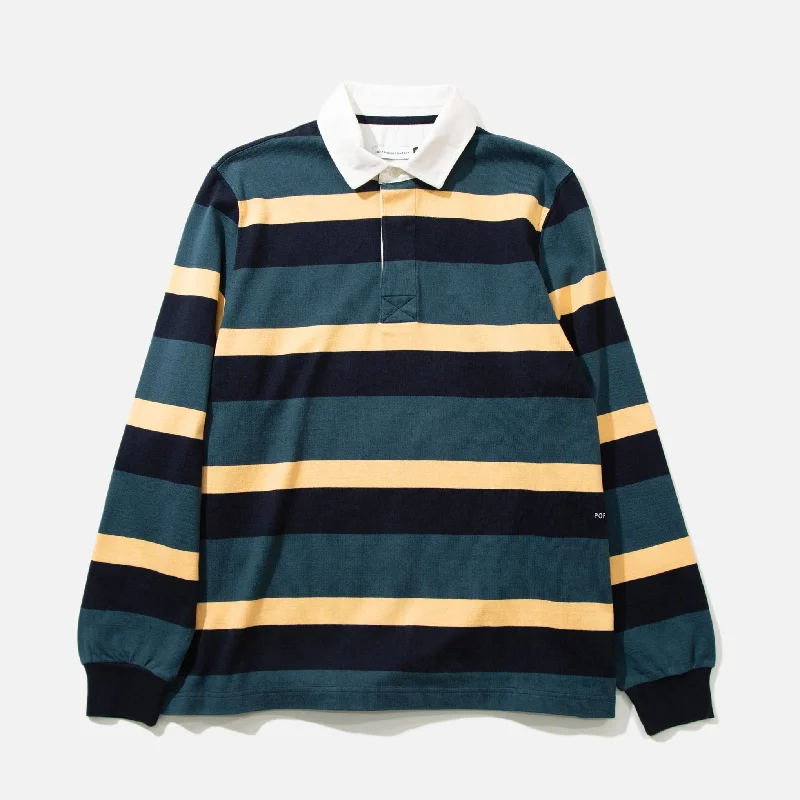 Striped Rugby Polo - Multicolour