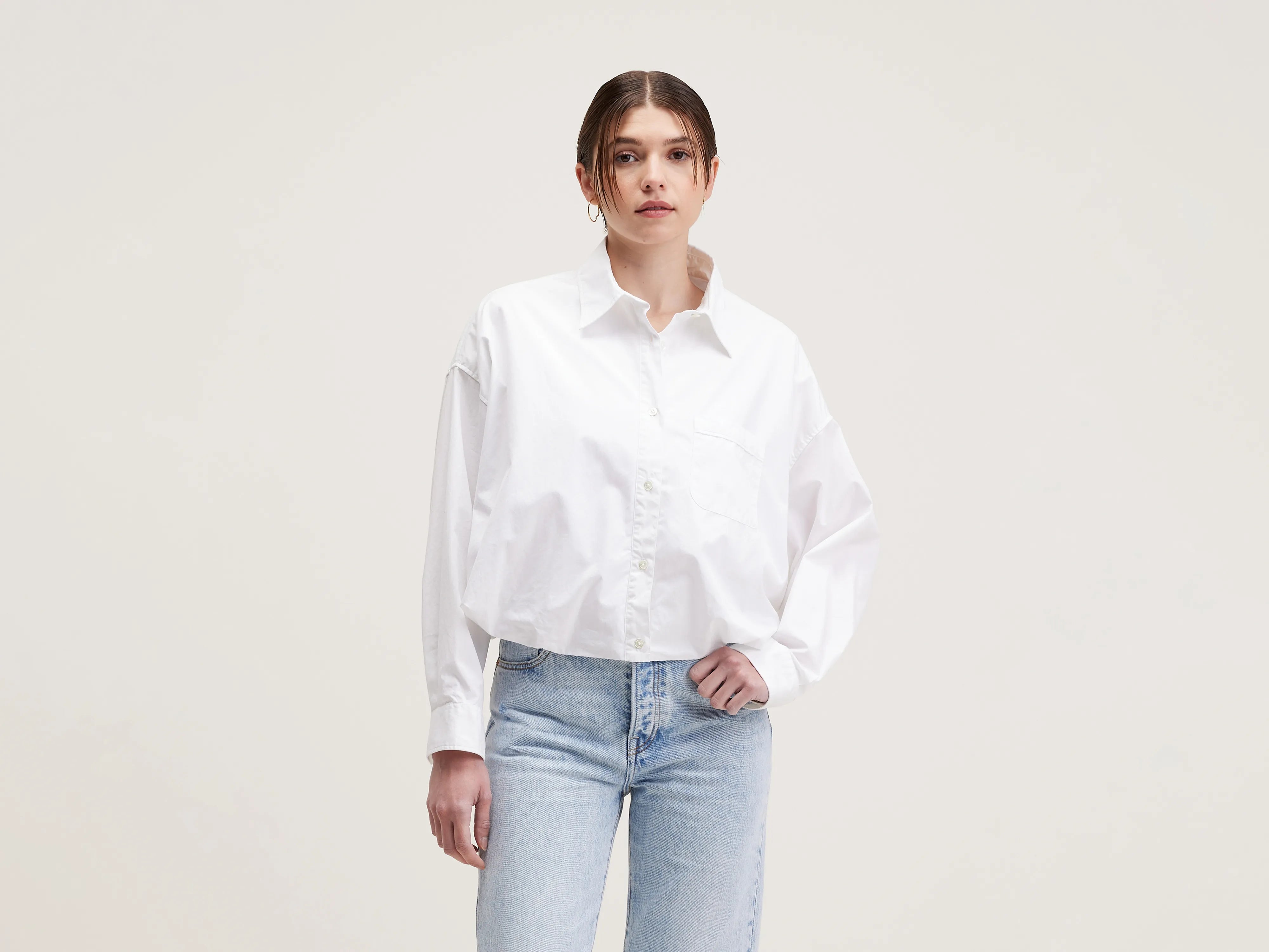 Graham voluminous shirt (242 / W / WHITE)