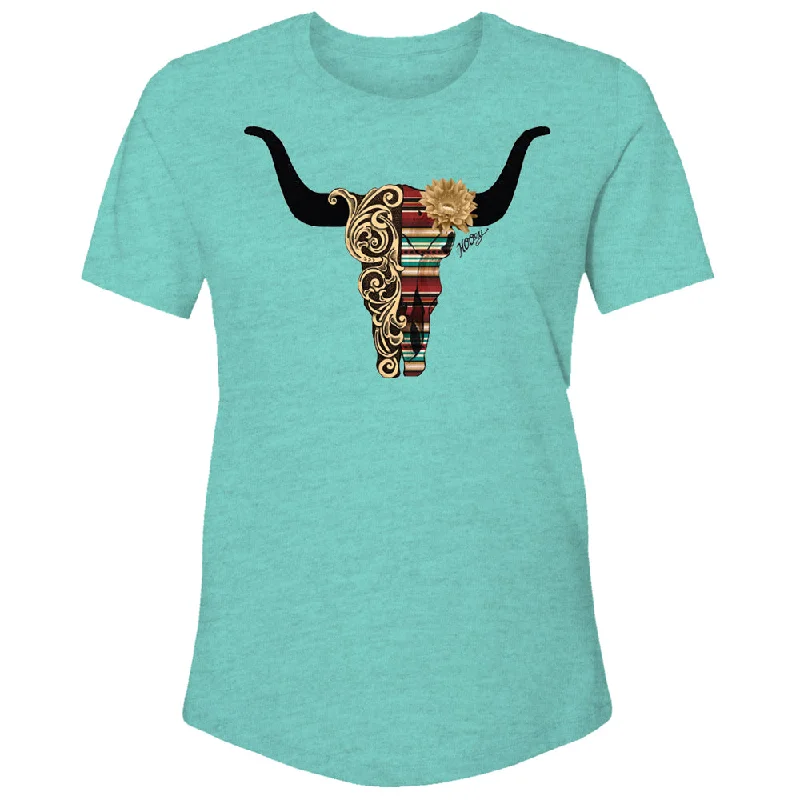 "Yuma" Turquoise Heather T-shirt